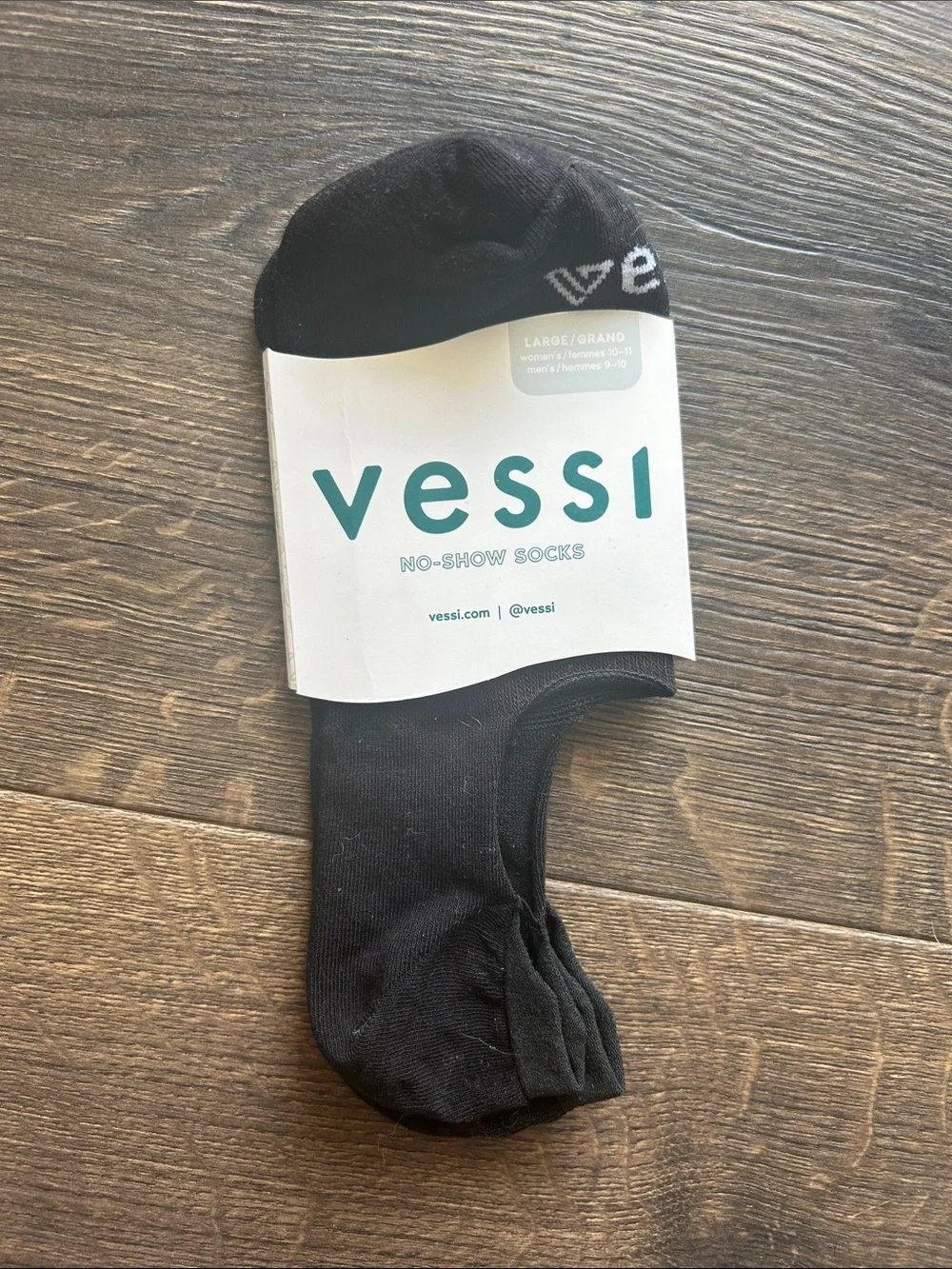 Vessi No-Show Socks - Black - Large